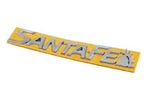 Hyundai Santa Fe 4 2018-2023 Schriftzug SantaFe (210mm x 30mm) Foto 2