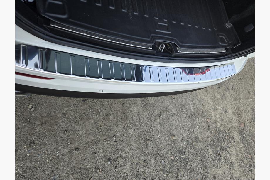 Volvo XC60 2017- Heckstoßstangenschutz Carmos Glanz Edelstahl Foto 1