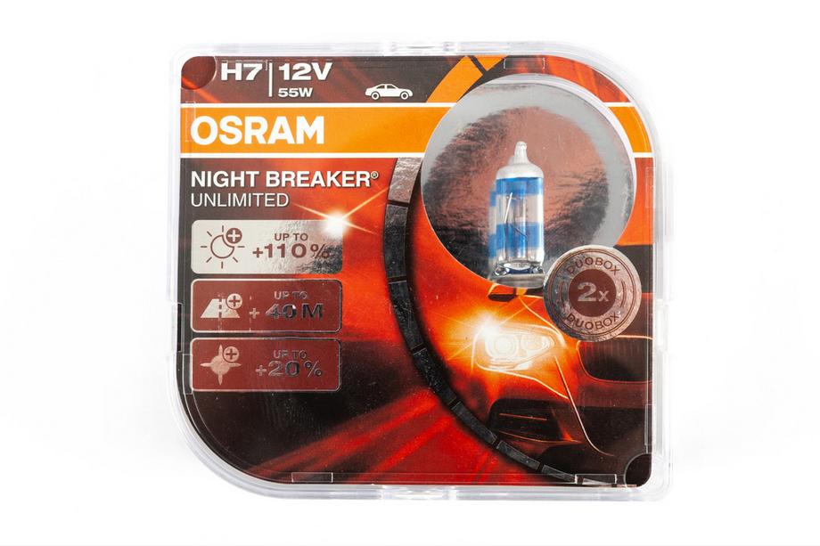 Osram H7 55W Night Breaker Unlimited 64210NBU Scheinwerferlampe Foto 1