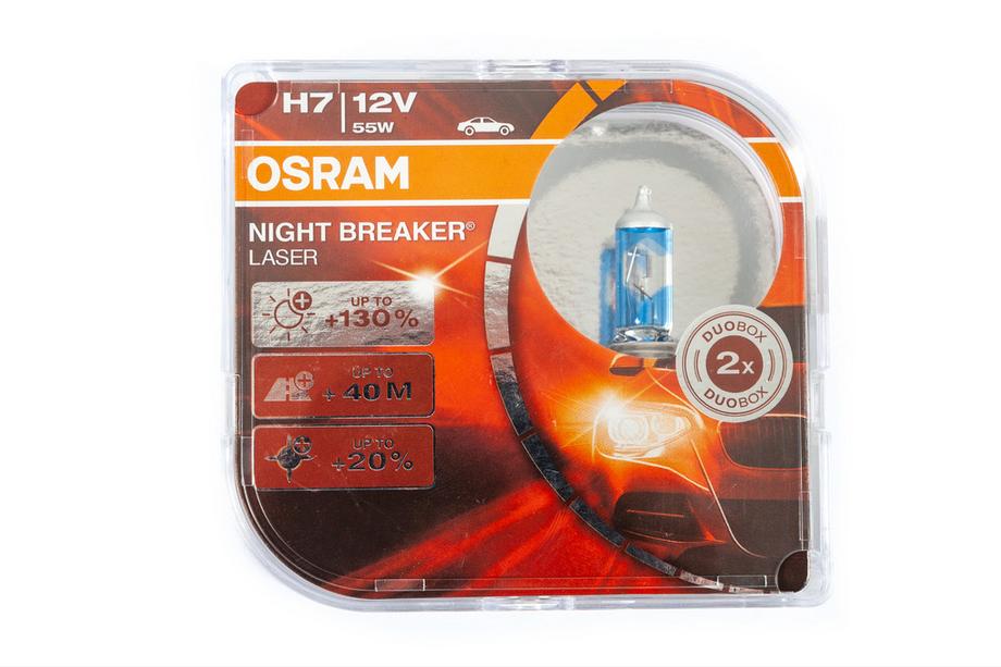 Osram H7 55W Night Breaker Laser 130% 64210NBL Scheinwerferlampe Foto 1