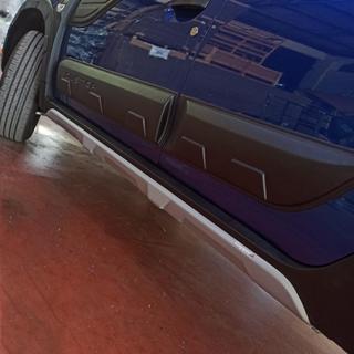 Seitenschweller Abdeckungen EuroCap (2 Stk, grau) Renault Duster 2018-2024 Foto 1