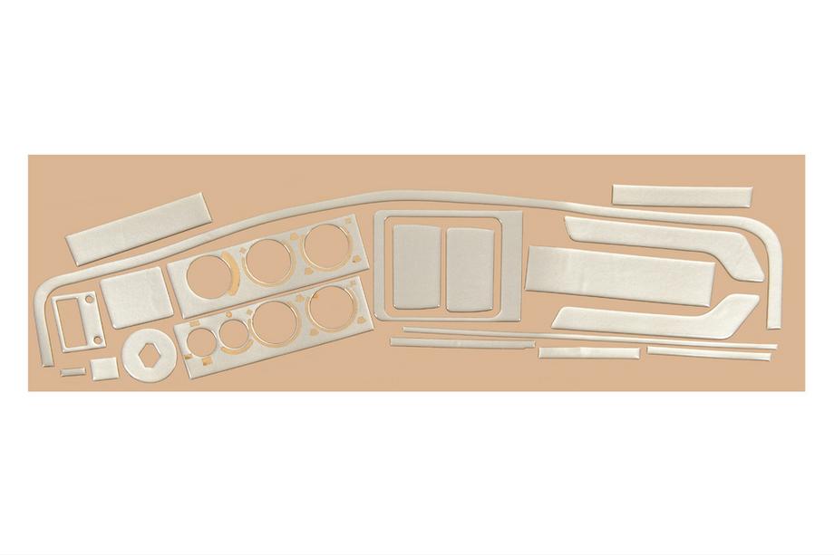 Renault 19 1992-1998 Armaturenbrett Abdeckungen (Meric) Aluminium Image