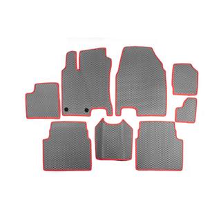 EVA Fußmatten für +2 (3 Reihen, grau) Nissan Qashqai 2007-2010 Foto 1