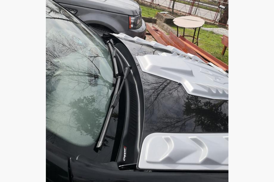 Dacia Duster 2008-2018 Abdeckung für Windlauf (ABS) Foto 1