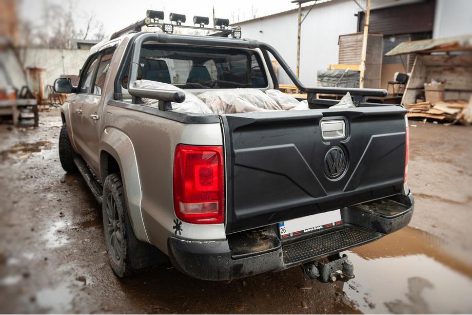 Volkswagen Amarok 2010-2022 Kofferraumdeckel Blende (ABS) Image