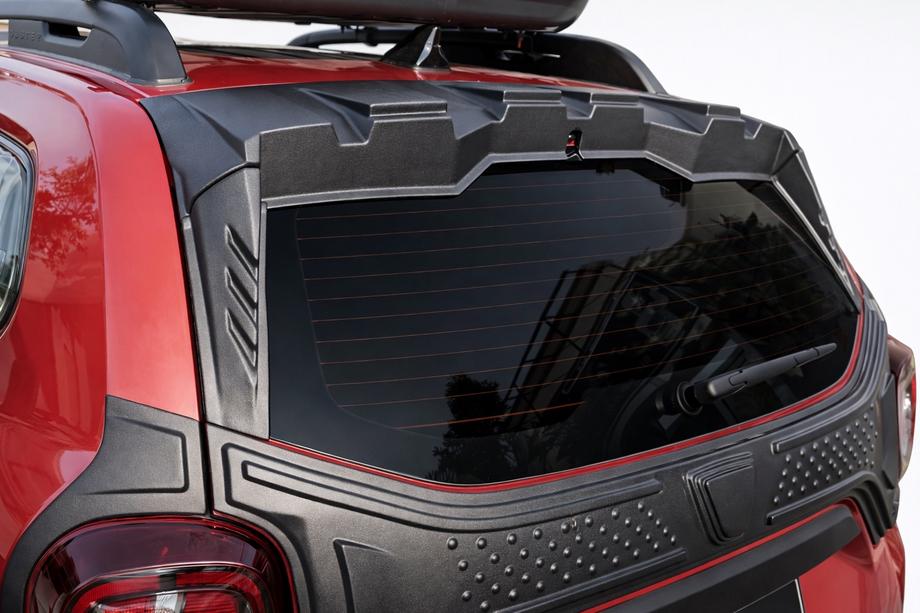Dacia Duster 2018-2024 Heckspoiler 3-teilig (ABS) Image