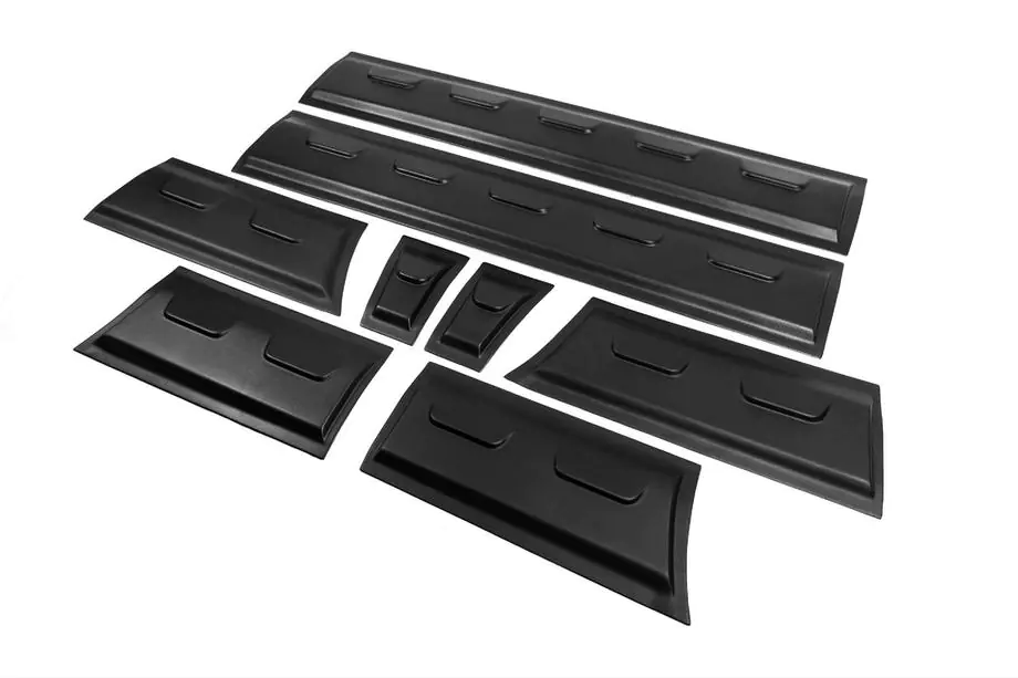 Ford Transit 2000–2014 Türleisten EuroCap (8 Stk., ABS, lange Basis) Image