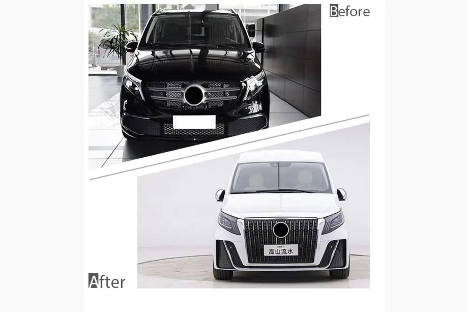 Mercedes Vito/V-class W447 2014- Bodykit Set (WotterFoll 2023 Design) Foto 6