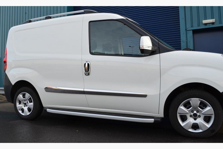 Peugeot Bipper 2008-2017 Türgriffblenden und Zierleisten (8 Stk, Edelstahl) OmsaLine - Italienischer Edelstahl Foto 2