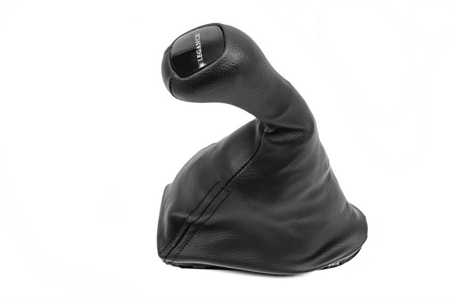Mercedes E-class W211 2002-2009 OEM Elegance Schaltknauf und Schaltsack (Kunstleder) Image