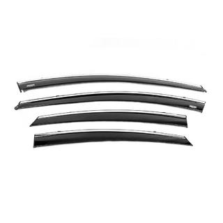 Windabweiser mit Chromleiste (4 Stk, Niken) Hyundai Elantra (MD/UD) 2011-2015 Foto 1