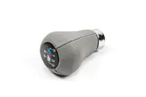 BMW 3 Series E36 1990-2000 Schaltknauf OEM (Kunstleder, grau glatt) Foto 4