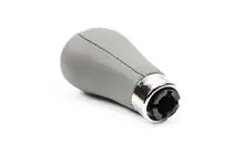 BMW 3 Series E36 1990-2000 Schaltknauf OEM (Kunstleder, grau glatt) Foto 2