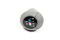 BMW 3 Series E36 1990-2000 Schaltknauf OEM (Kunstleder, grau glatt) Foto 6