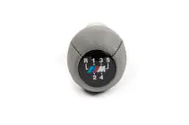 BMW 3 Series E36 1990-2000 Schaltknauf OEM (Kunstleder, grau glatt) Foto 5