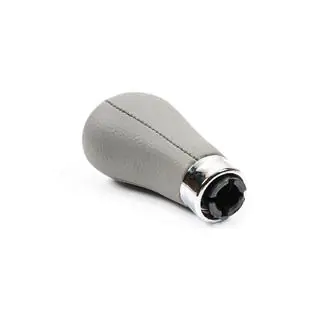 Schaltknauf OEM (Kunstleder, grau glatt) Foto 4