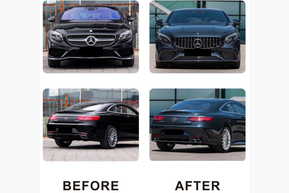 Mercedes S-class C217 Coupe 2014-2020 Bodykit S65 AMG Image
