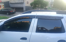 Dacia Duster 2018-2024 Windabweiser (4 Stk, EuroCap) Foto 1