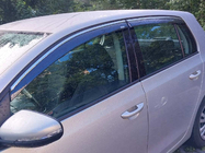 Volkswagen Golf 6 2008-2014 Windabweiser mit Chromleiste Niken (HB, 4 Stk) Foto 2