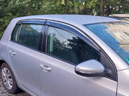 Volkswagen Golf 6 2008-2014 Windabweiser mit Chromleiste Niken (HB, 4 Stk) Foto 1