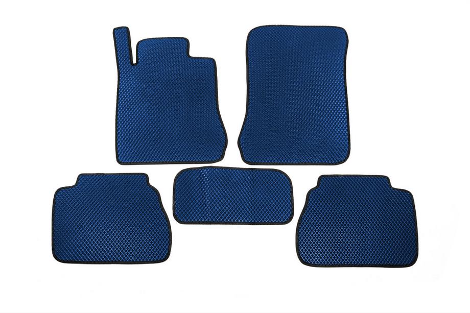 Mercedes E-class W210 1995-2002 EVA Fußmatten (Blau) Image
