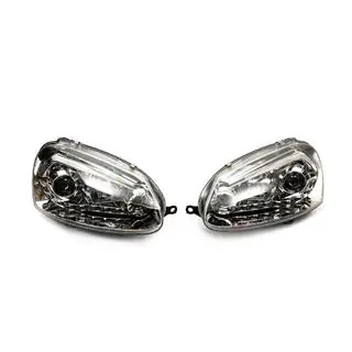 Frontscheinwerfer mit LED-Tagfahrlicht Silver (2 Stk) Volkswagen Golf 5 2003-2009 Foto 4