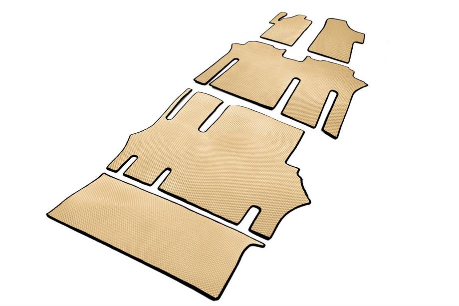 Mercedes Vito W639 2004-2014 EVA V2 Fußmatten (Nur Abholung, Komplettset, Beige) Image