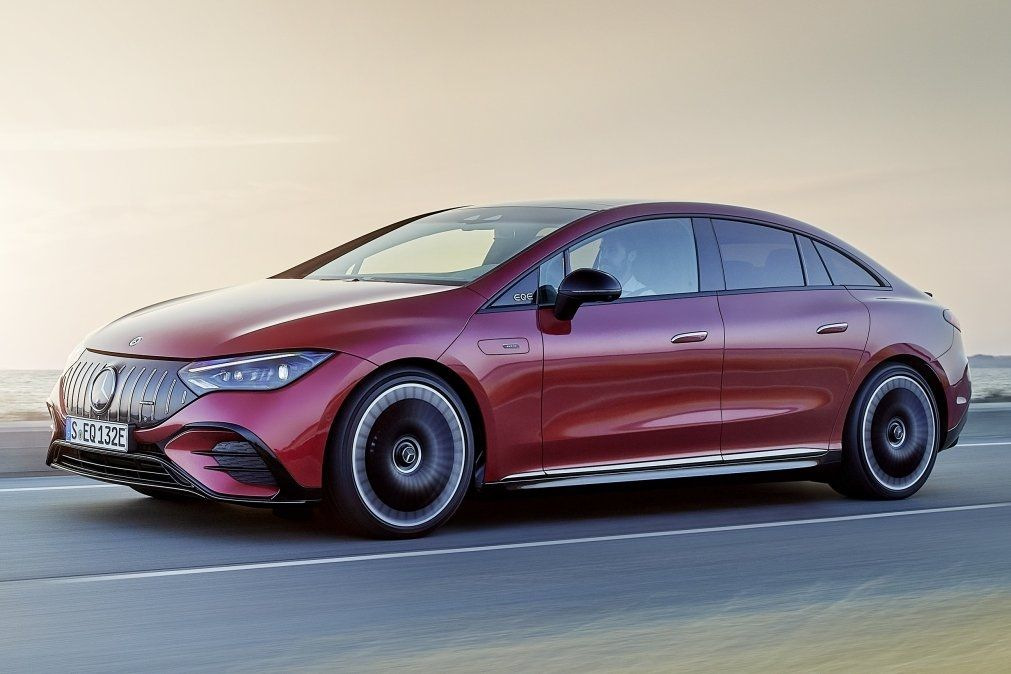Testbericht zur Elektrolimousine Mercedes-Benz EQE (V295).