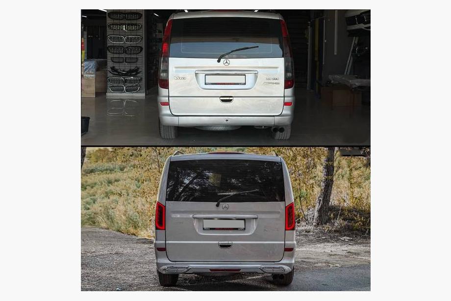 Mercedes Vito W639 2004-2014 Facelift Kit auf W447 Maybach Foto 9