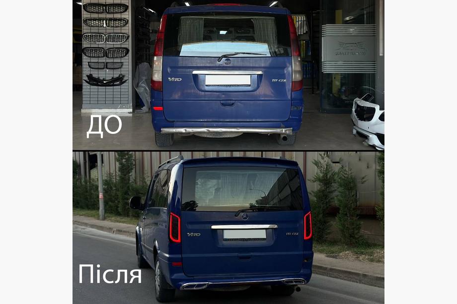 Mercedes Viano 2004-2014 Facelift Kit auf W447 Maybach Foto 2