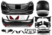 Mercedes S-class W221 2005-2013 Facelift Kit auf X222 Maybach S600 Foto 2
