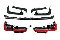 BMW 7 Series F01/F02 2008-2015 Facelift Kit auf G12 M760 (mit Austausch von Kofferraumdeckel und hinteren Kotflügeln) Foto 65