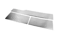 Volkswagen LT 1995-2006 Einstiegsleisten innen Edelstahl Carmos V3 (3 Stk) Foto 2