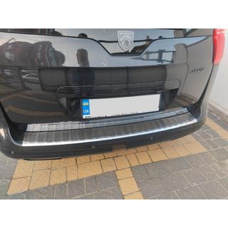 Heckstoßstangenschutz Carmos Edelstahl Peugeot 5008 2009-2016 Foto 1