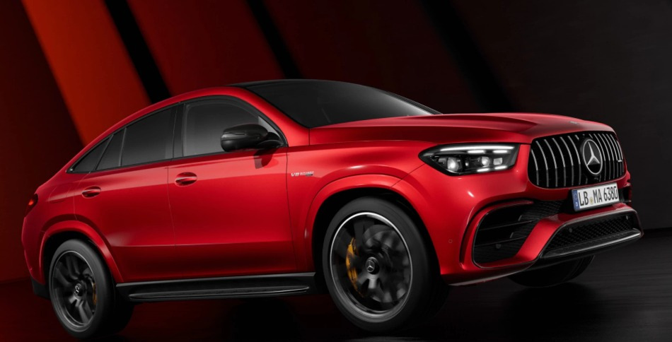 Facelift-Modell des Mercedes-Benz GLE Coupé-SUV