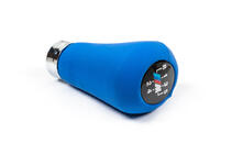 BMW 5 Series E34 1988-1995 Schaltknauf OEM (Kunstleder, blau glatt) Foto 1