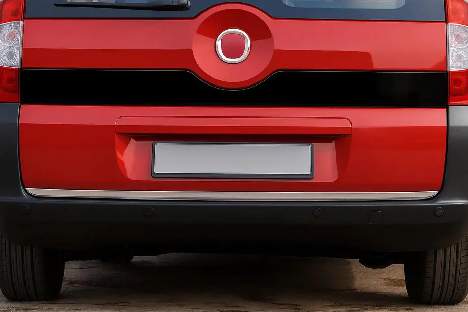 Peugeot Bipper 2008-2017 Kofferraumleiste Edelstahl Image