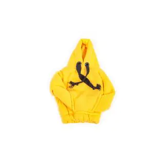 Schaltknauf Abdeckung Hoodie-Stil (gelb, schwarzes Band) Foto 2
