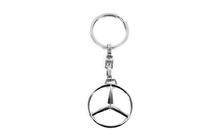 Mercedes-Benz Metallschlüsselanhänger mit Mercedes Logo Foto 1