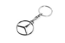 Mercedes-Benz Metallschlüsselanhänger mit Mercedes Logo Foto 2