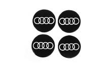 Audi Aufkleber für Felgendeckel 60mm (4 Stück) Foto 1