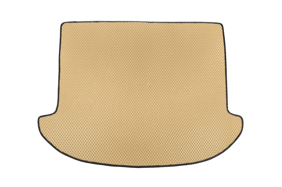 Hyundai Santa Fe 3 2012-2018 Kofferraummatte (EVA, beige) (7-Sitzer) Image