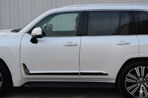 Lexus LX 500d/600 2022- Schwarze Türleisten F-Sport weiß+schwarz (4 Stk, ABS) Foto 3