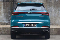 Chery Tiggo 7 2020- Kofferraumleiste Chrom (OmsaLine) Foto 1
