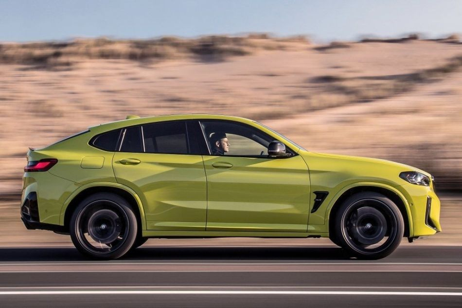 Übersicht über die Sportmodifikation des BMW X4 M Crossover