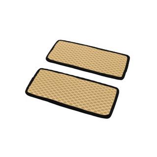 Polyurethan Einstiegsleisten Matten (2 Stk, EVA, Beige) Foto 2