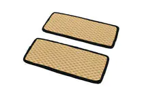 Citroen Jumper 2007-2025 Polyurethan Einstiegsleisten Matten (2 Stk, EVA, Beige) Foto 2