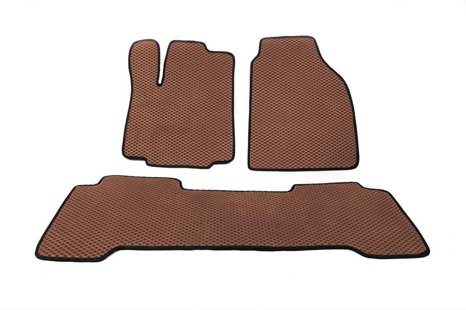 Honda Pilot 2002-2008 EVA Fußmatten (Braun) Image