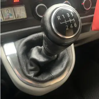 Leder Schaltsack Foto 1