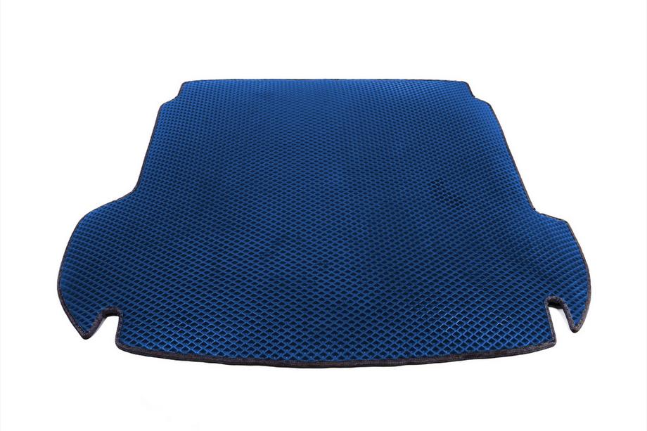 Hyundai Santa Fe 2 2006-2012 Kofferraummatte (EVA, Blau) (5-Sitzer) Image